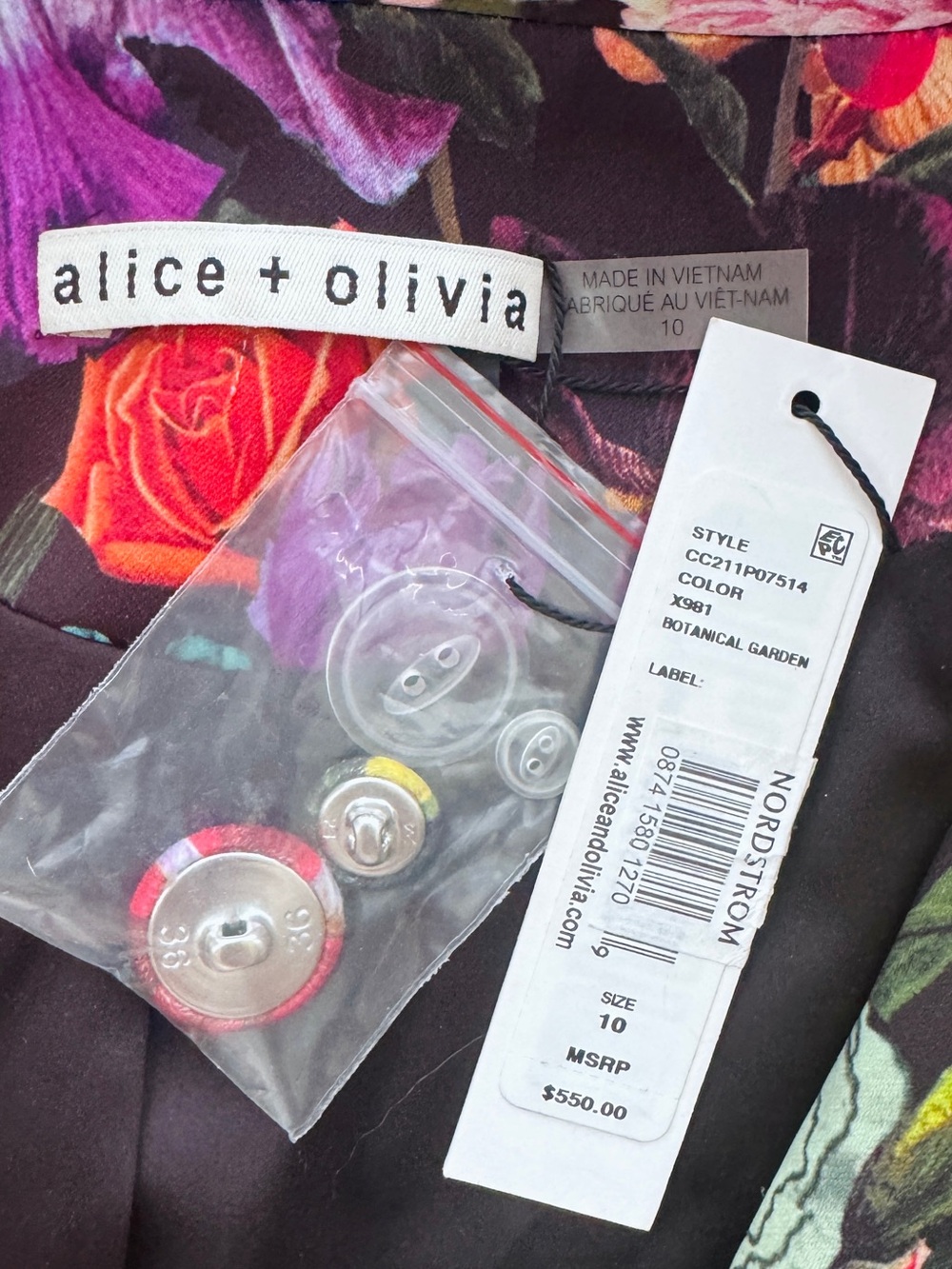 Alice + Olivia Latoya Mini Blazer Dress Women’s Size 10 ~ NWT - Picture 4 of 16